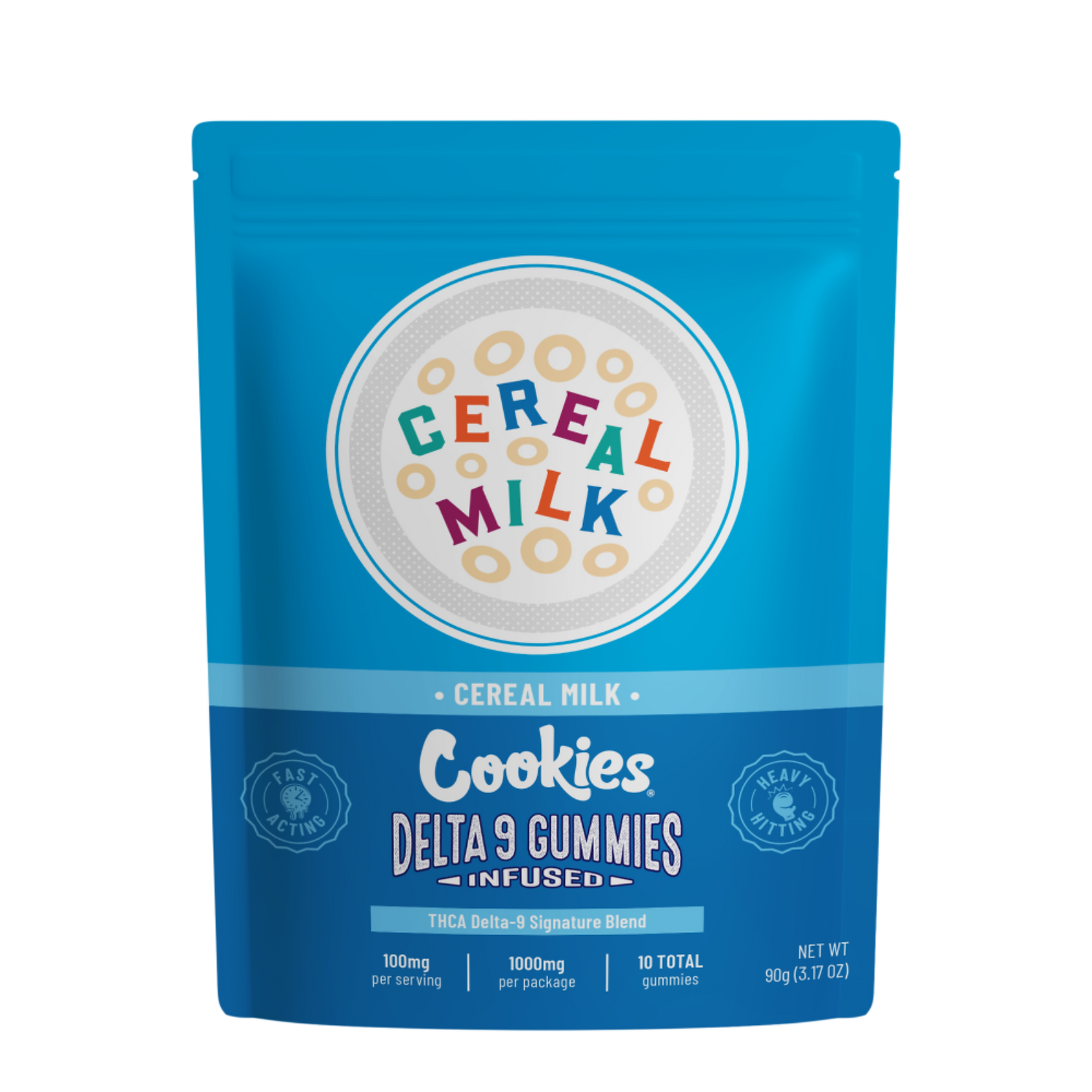 Cookies THCA Delta 9 Signature Blend Gummies 1000MG - Cereal Milk