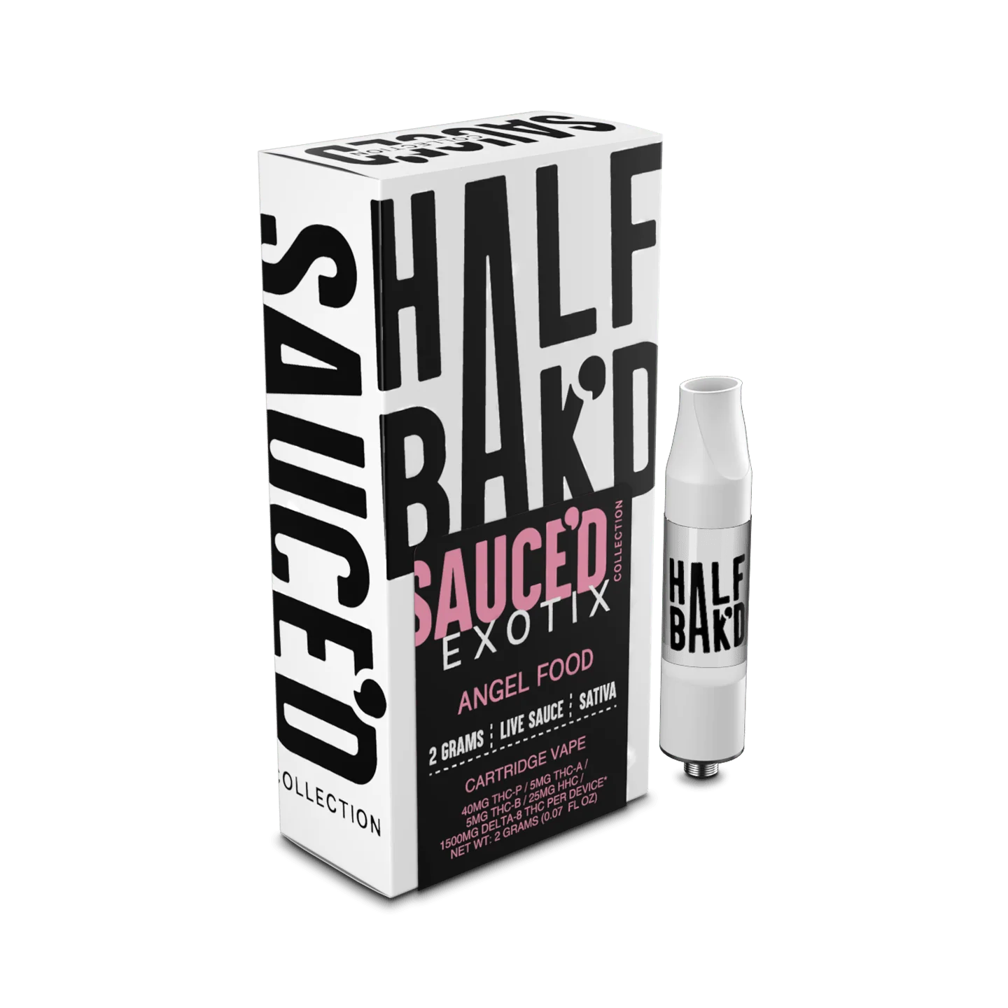 HALF BAKD Angel Food Cake | 2G Sativa Cartridge
