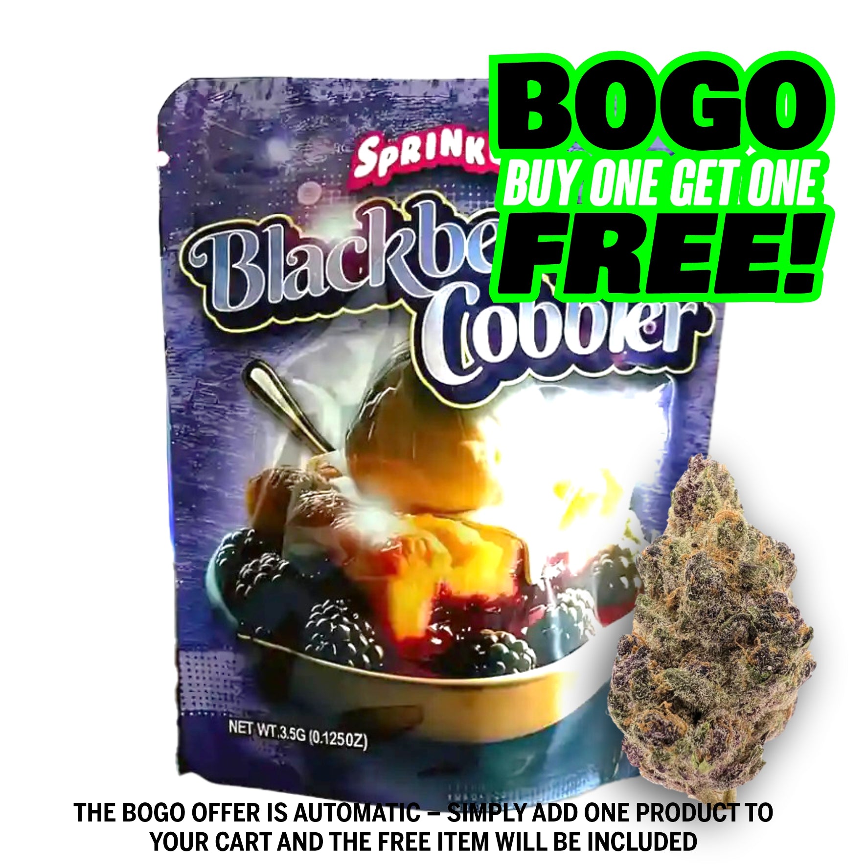 Blackberry Cobbler – 3.5g Premium THCA Indoor Flower