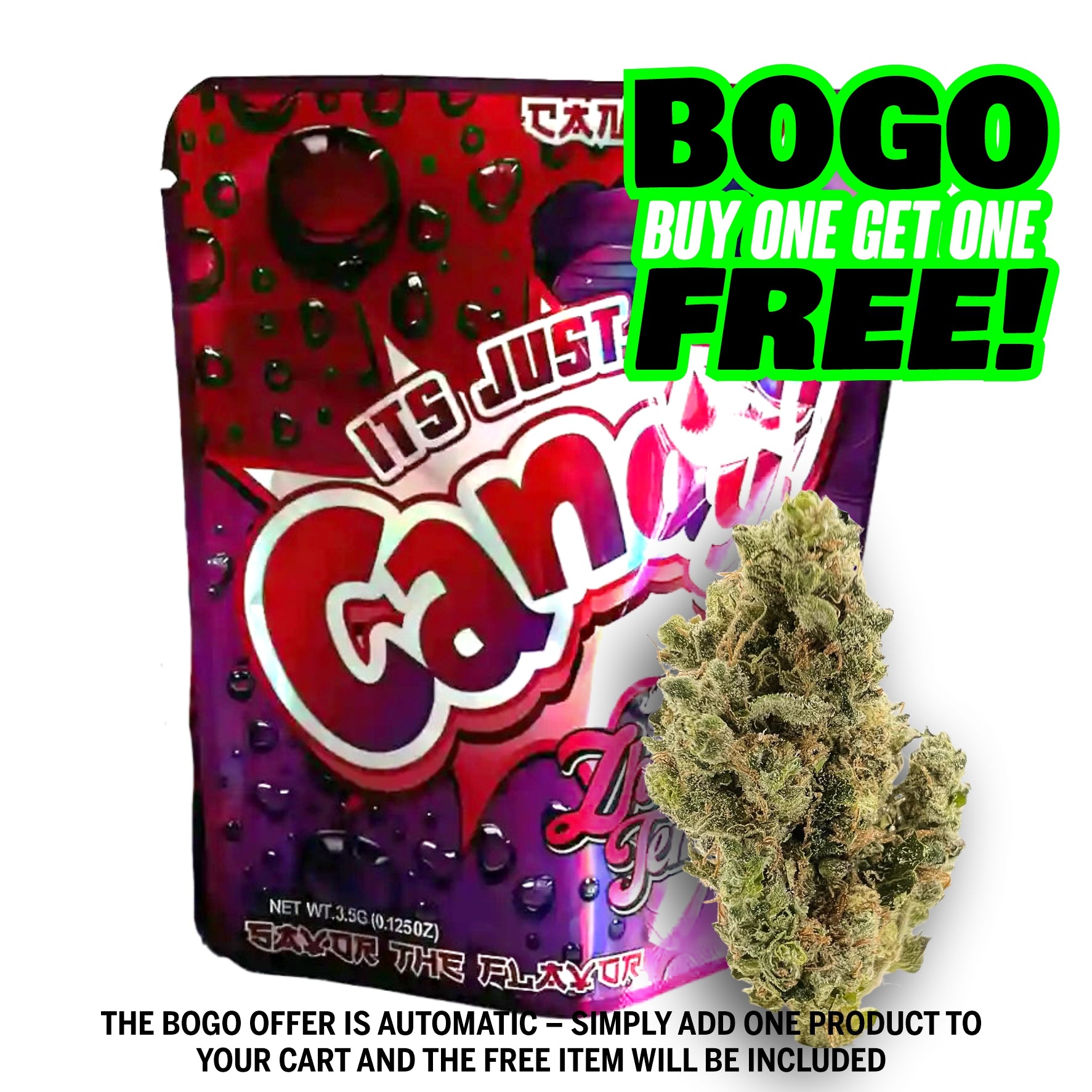 It’s Just Candy Dirty Sprite tropical mix – 3.5g Premium THCA Indoor Flower