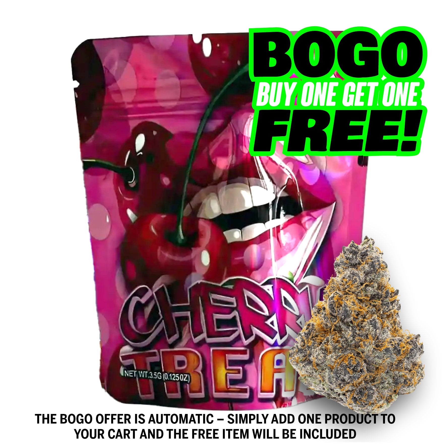 Cherry Treat THCA Flower – 3.5g Premium Exotic