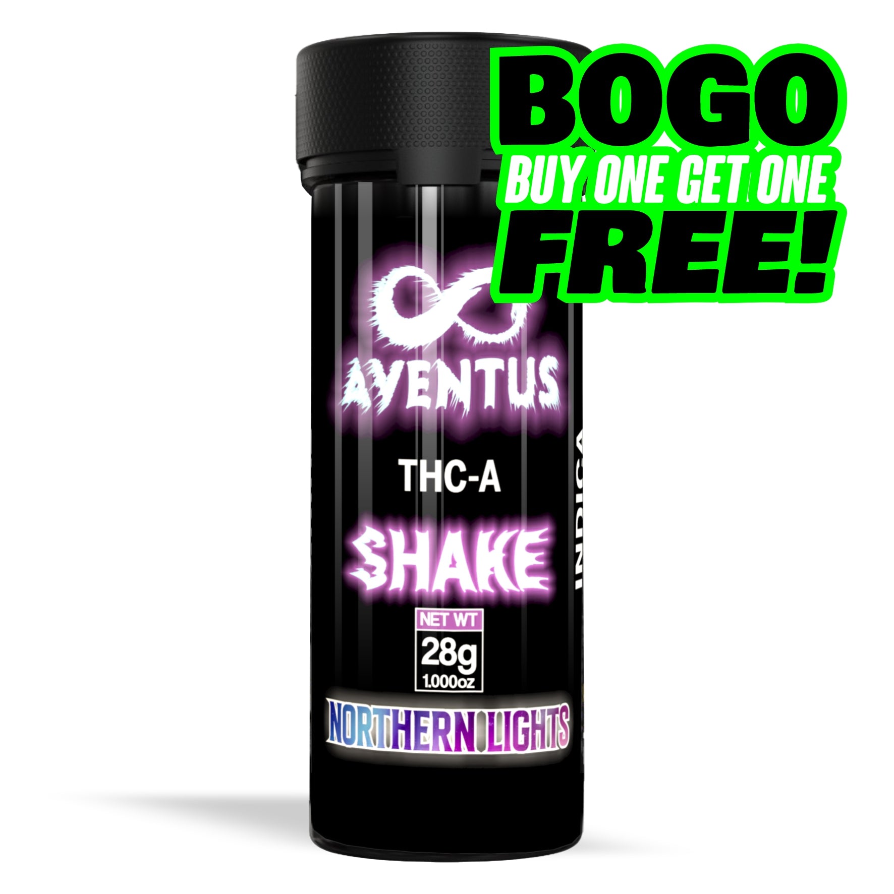 Aventus THC-A Shake – Nothern Lights (28g) - Indica 1 ounce
