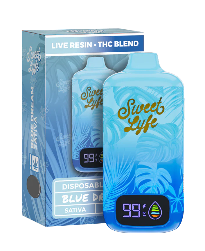 7.5ML Disposable - Live Resin • THC Blend - Blue Dream - Sativa
