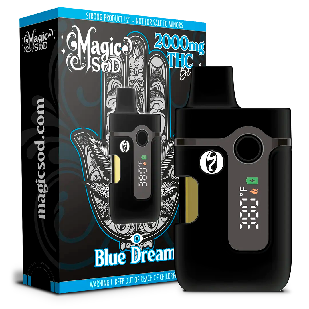 MAGICSOD Blue Dream 2000mg THC Blend Disposable vape - Sativa-dominant