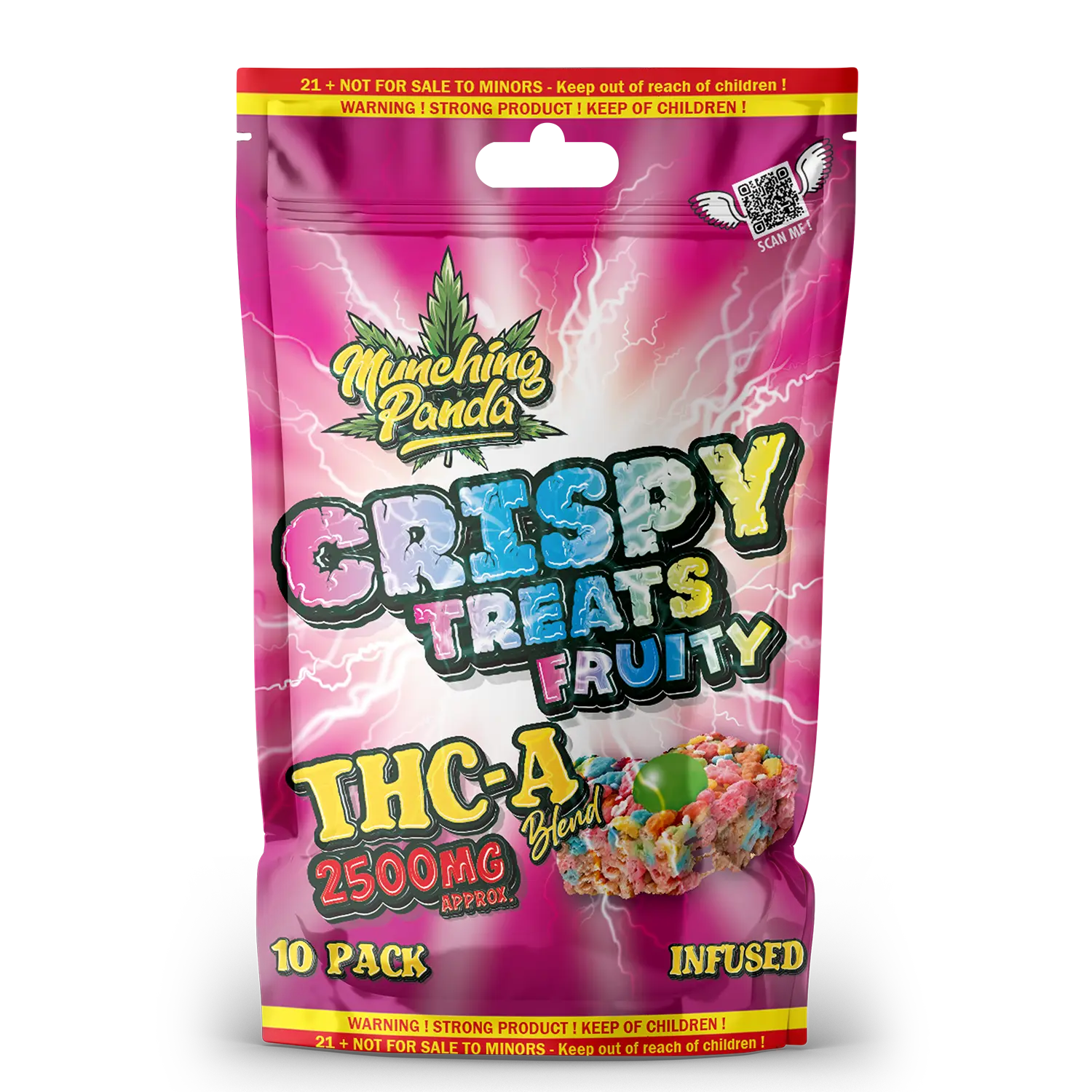 Crispy Treats Fruity 2500mg THC-A Blend