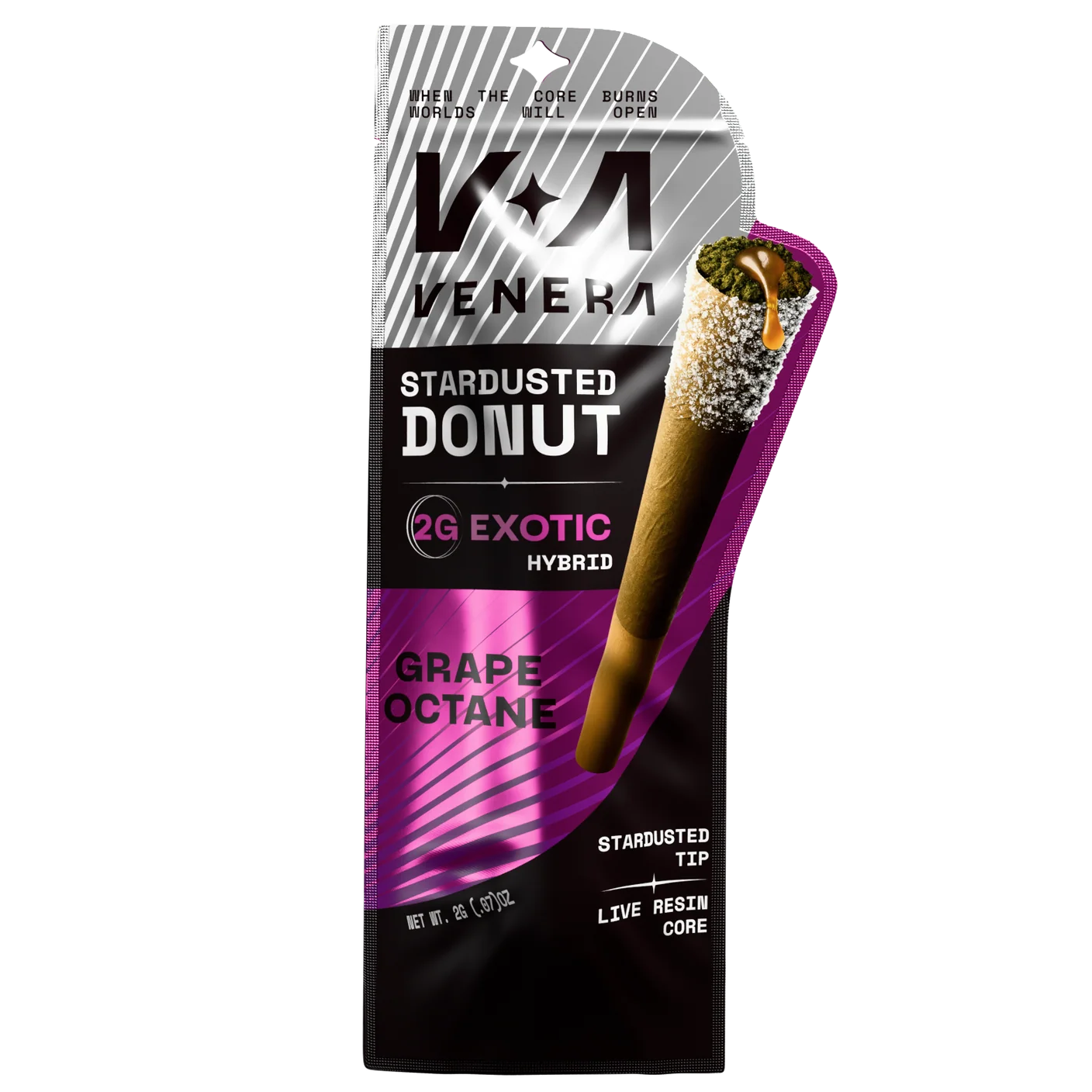 VENERA 2G Stardusted Donut - Grape Octane - Hybrid VENERA 2G Stardusted Donut - Grape Octane - Hybrid