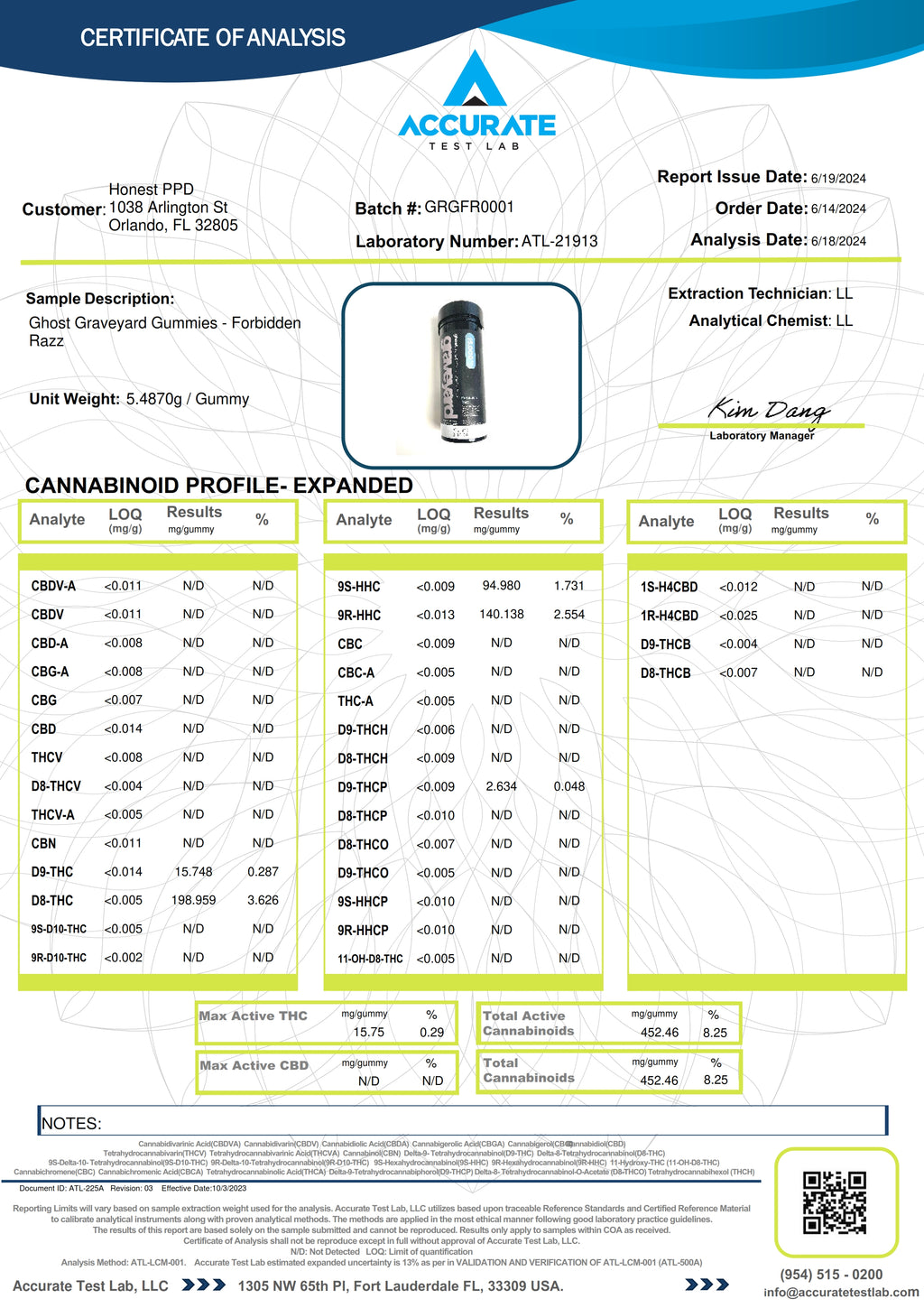 Forbidden Razz Graveyard Blend Gummies 15,000mg - Image 4