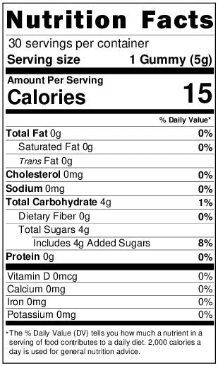 Tropical Punch Graveyard Blend Gummies 15,000mg - Image 3