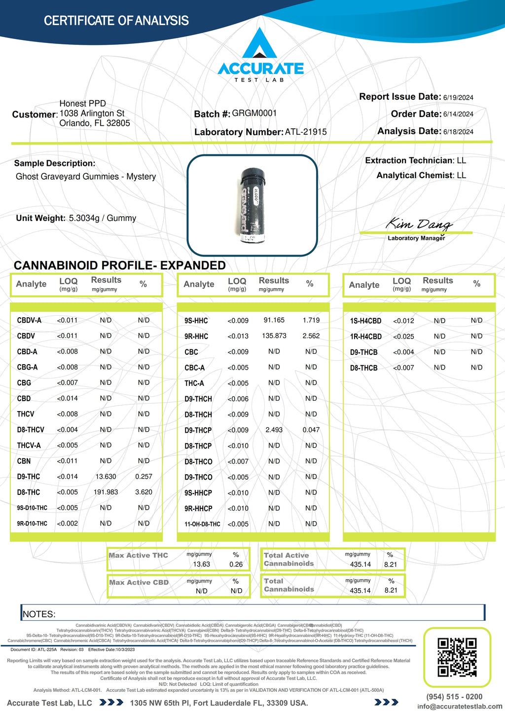 Mystery Graveyard Blend Gummies 15,000mg - Image 4