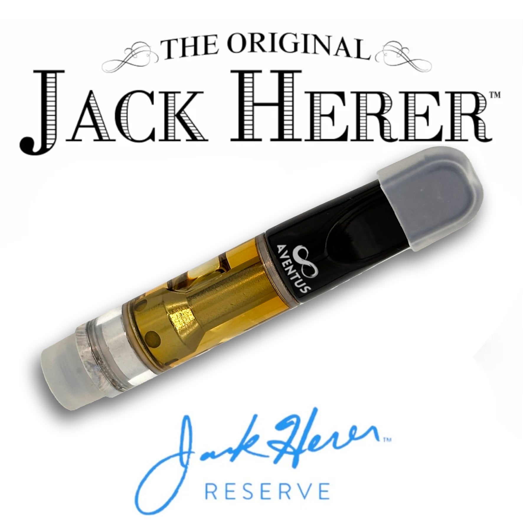 JACK HERER RESERVE HYBRID FULL SPECTRUM 510 THREAD VAPE CARTRIDGE 1000MG 1G