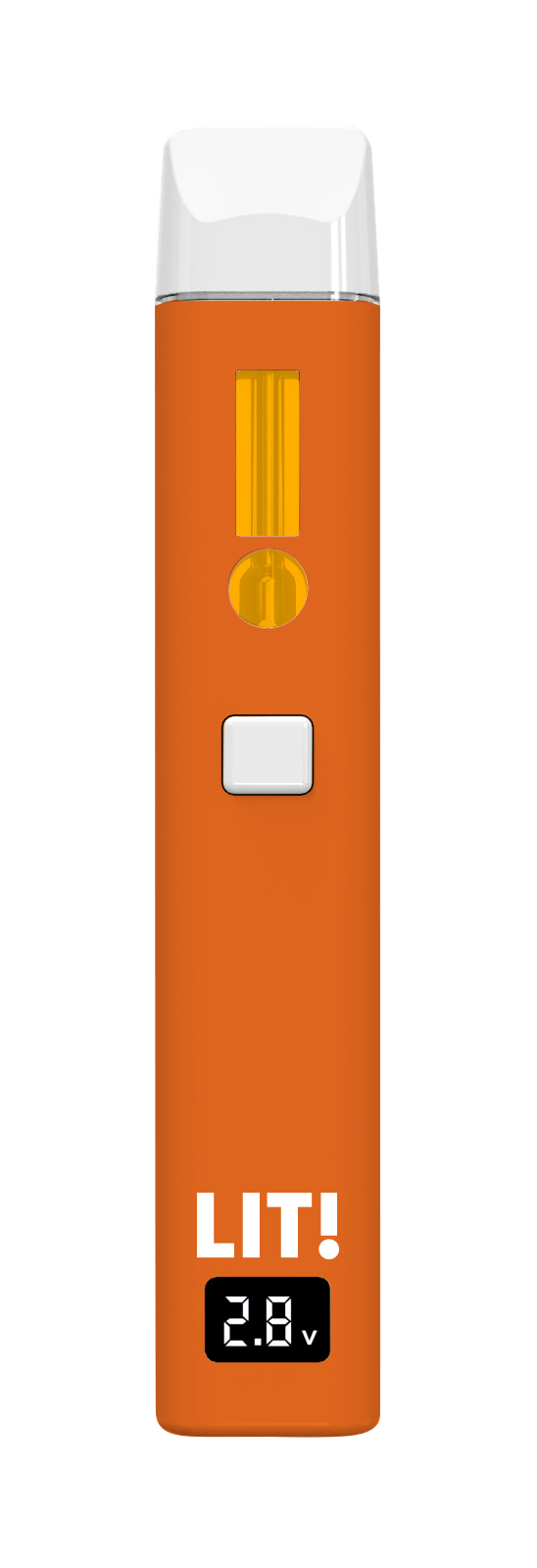 LIT! THC DIAMOND DISPOSABLE VAPE PEN, 3G MANGO KUSH HYBRID