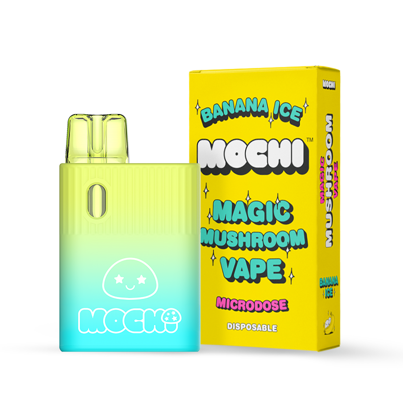 MOCHI MAGIC MUSHROOMS VAPE - Banana Ice - Image 2