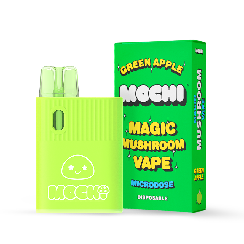 MOCHI MAGIC MUSHROOMS VAPE - Green Apple - Image 2