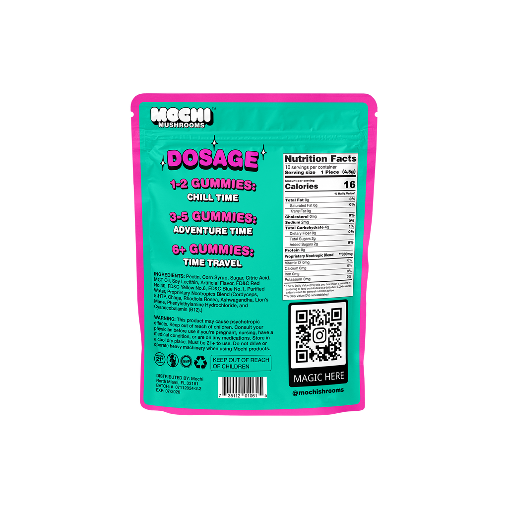 MOCHI MUSHROOMS GUMMIES - Lychee Berries - Image 3