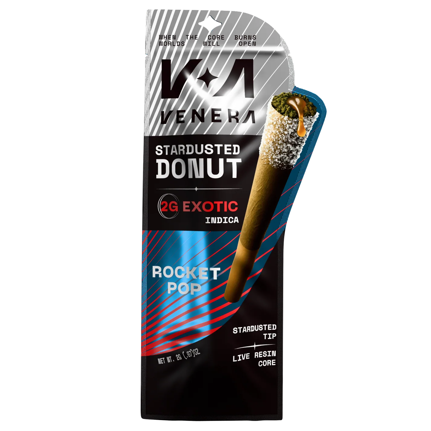 VENERA 2G Stardusted Donut - Rocket Pop - Indica