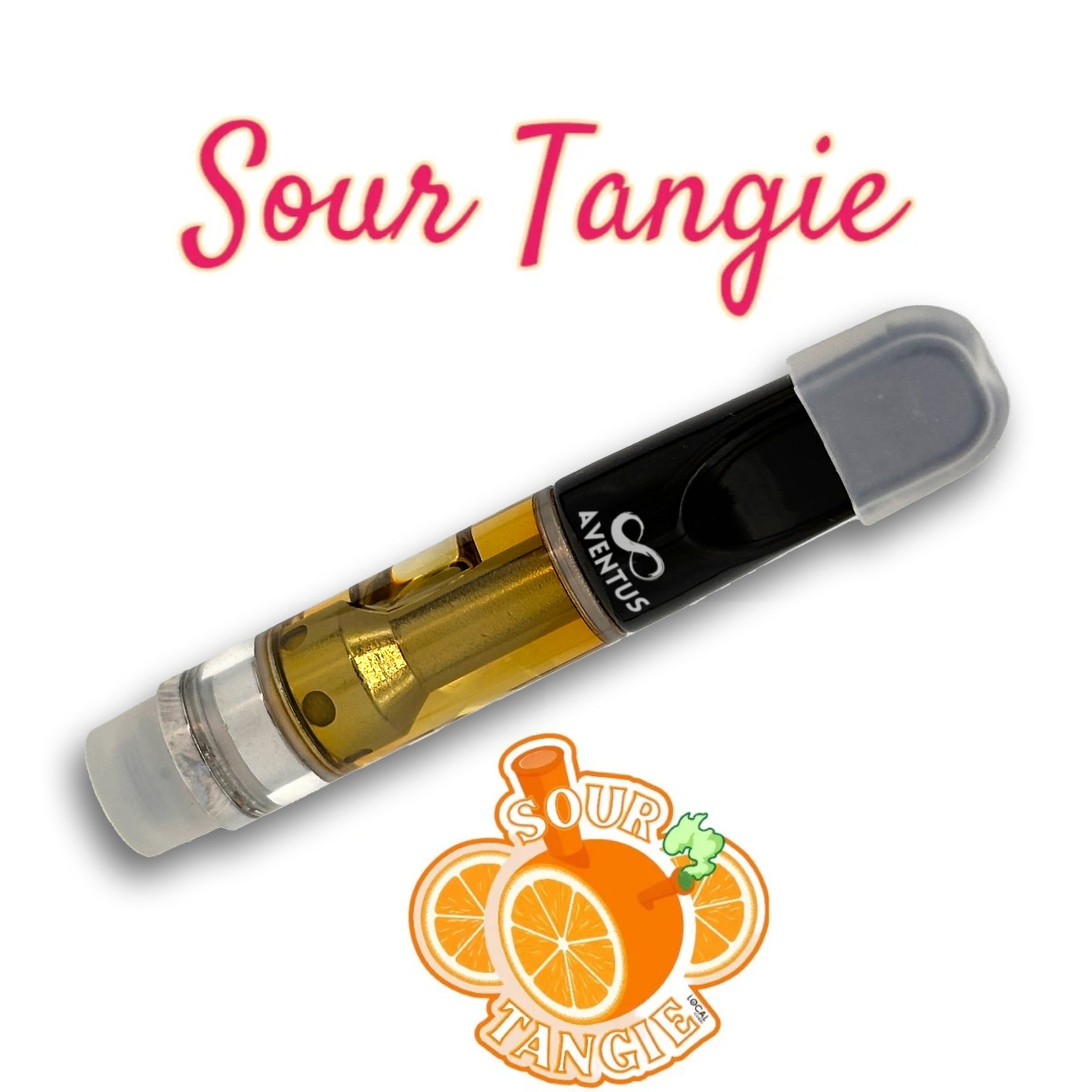 THC SOUR TANGIE ORANGE Full Spectrum 510 Thread Vape Cartridge 1000mg 1 gram