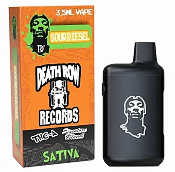 Death Row Records Signature Blend THC-A 3.5ml Disposable Vape - Grand Daddy Purple (Indica)