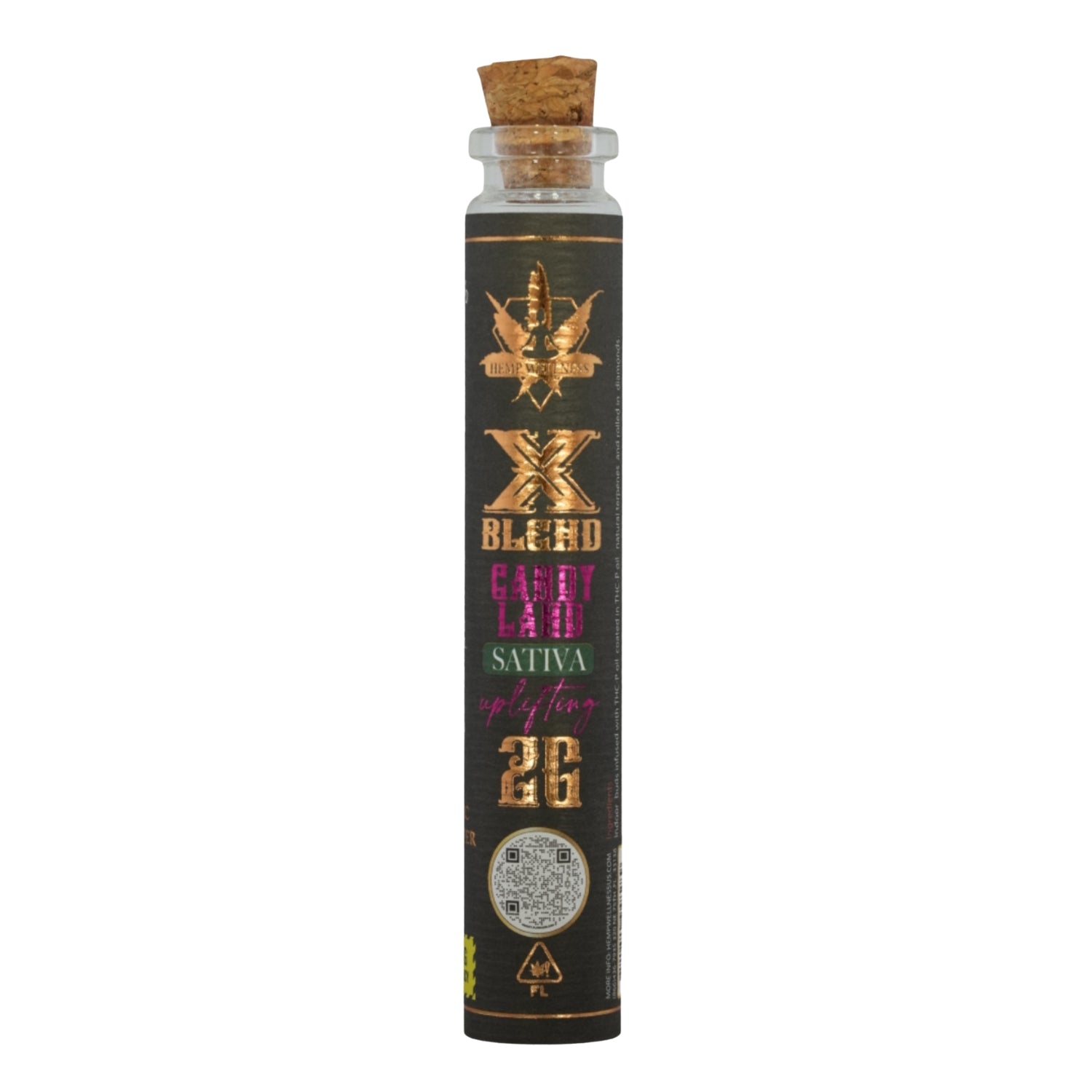 X Blend THCA Infused Pre-Rolls – Candy Land - sativa hemp Wellness