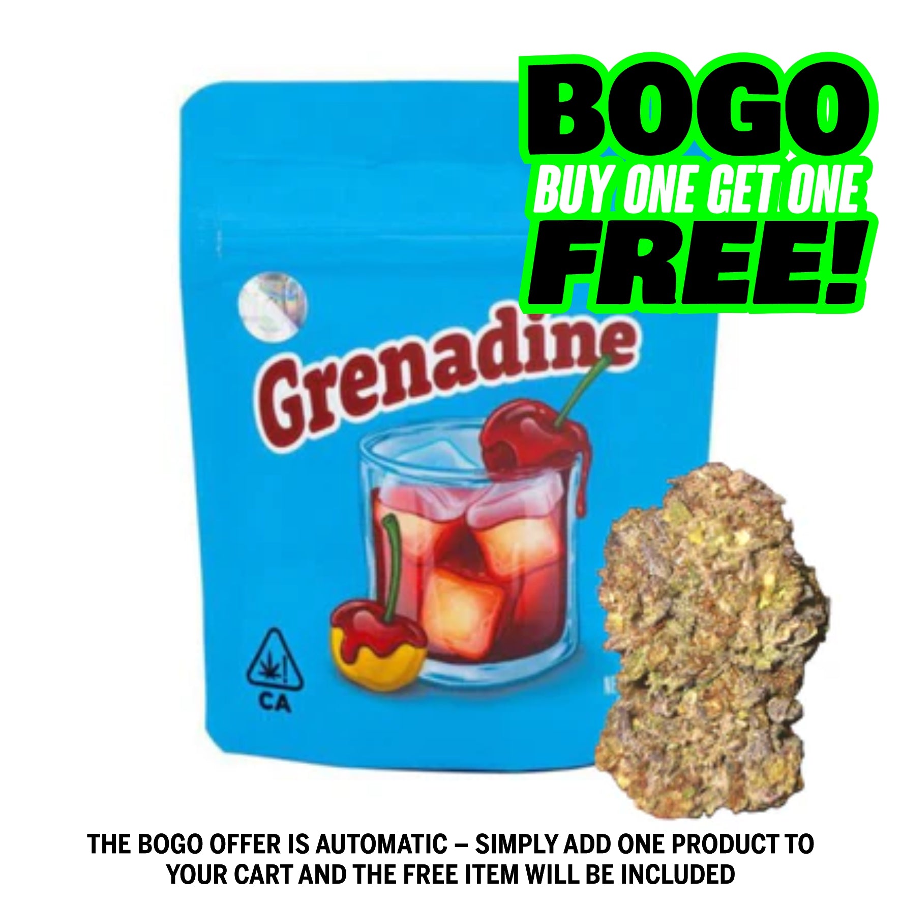 3.5g THC-A COOKIES Grenadine – Flower
