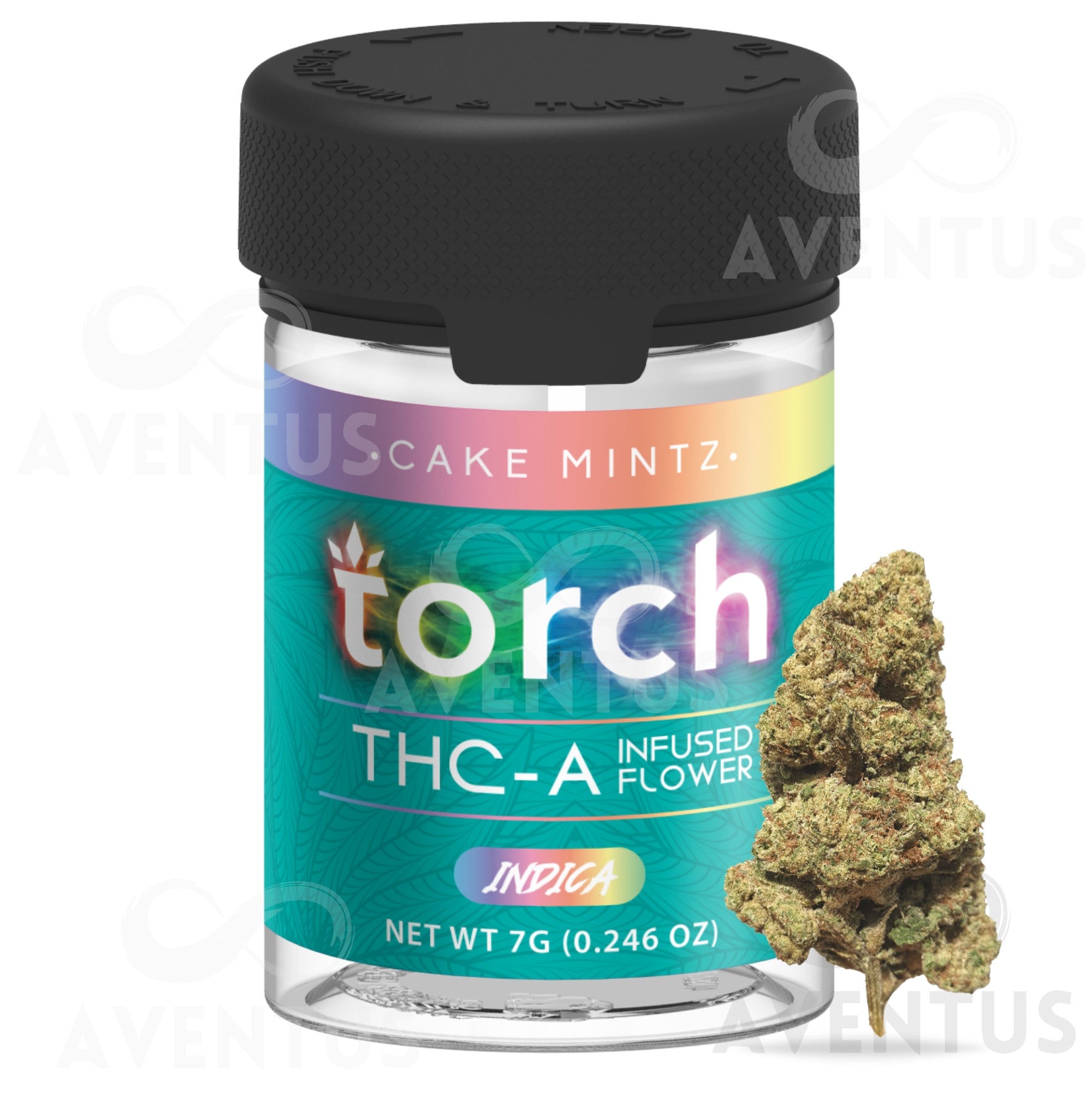 TORCH THC-A INFUSED FLOWER 7G CAKE MINTZ