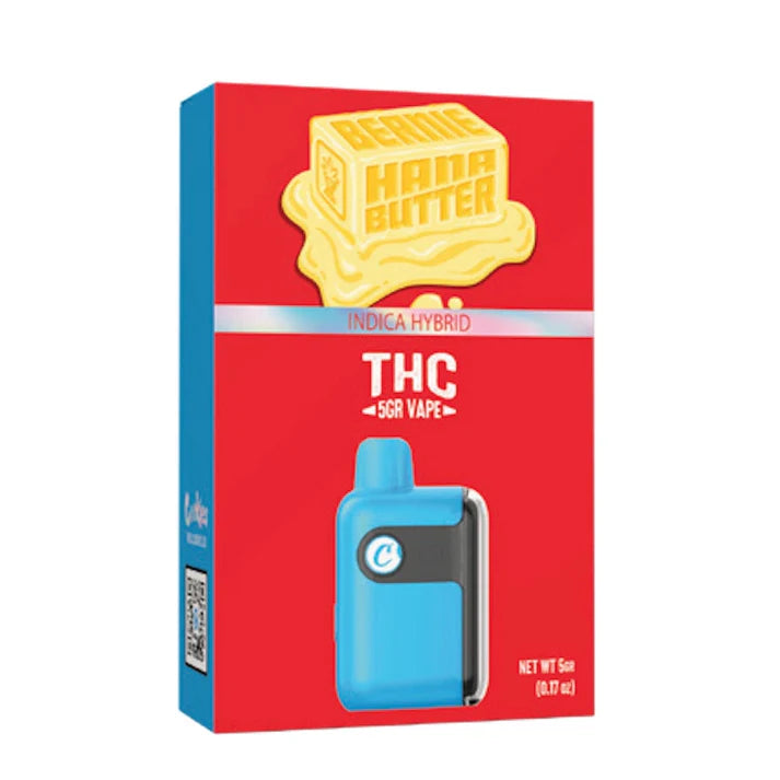 Cookies THC Blend Vape - 5g Berniehana Butter Cookies THC Blend Vape - 5g Berniehana Butter