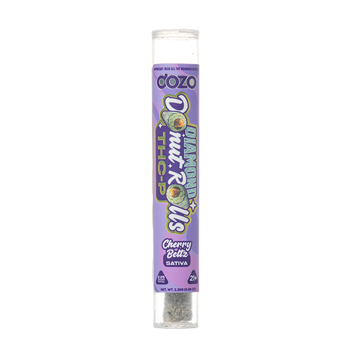 DOZO THCP Diamond Donut Rolls 2.25G - Cherry Beltz (Sativa)