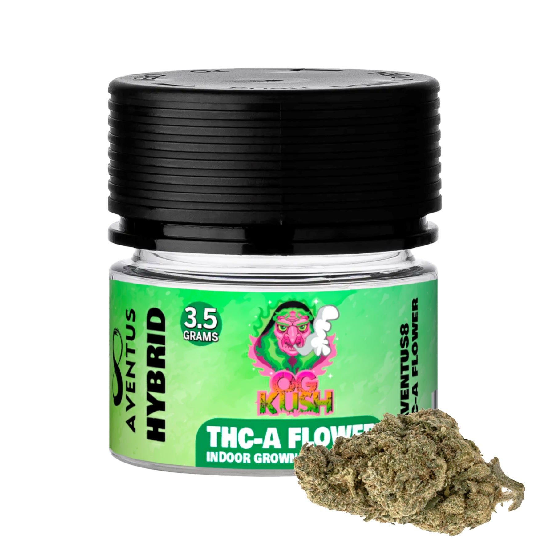 AVENTUS8 THC-A Flower OG KUSH 3.5g - Hybrid