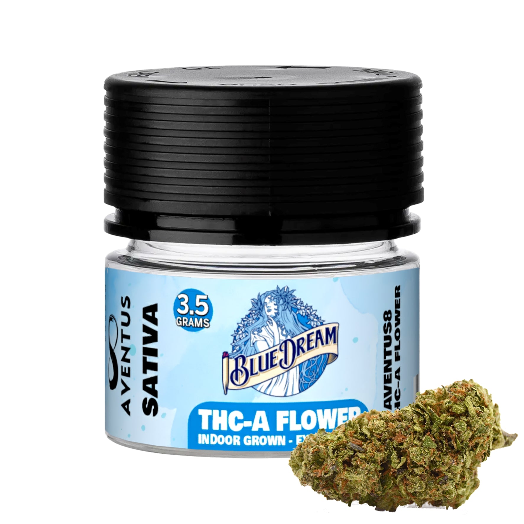 AVENTUS8 THC-A Flower Blue Dream 3.5g - Sativa