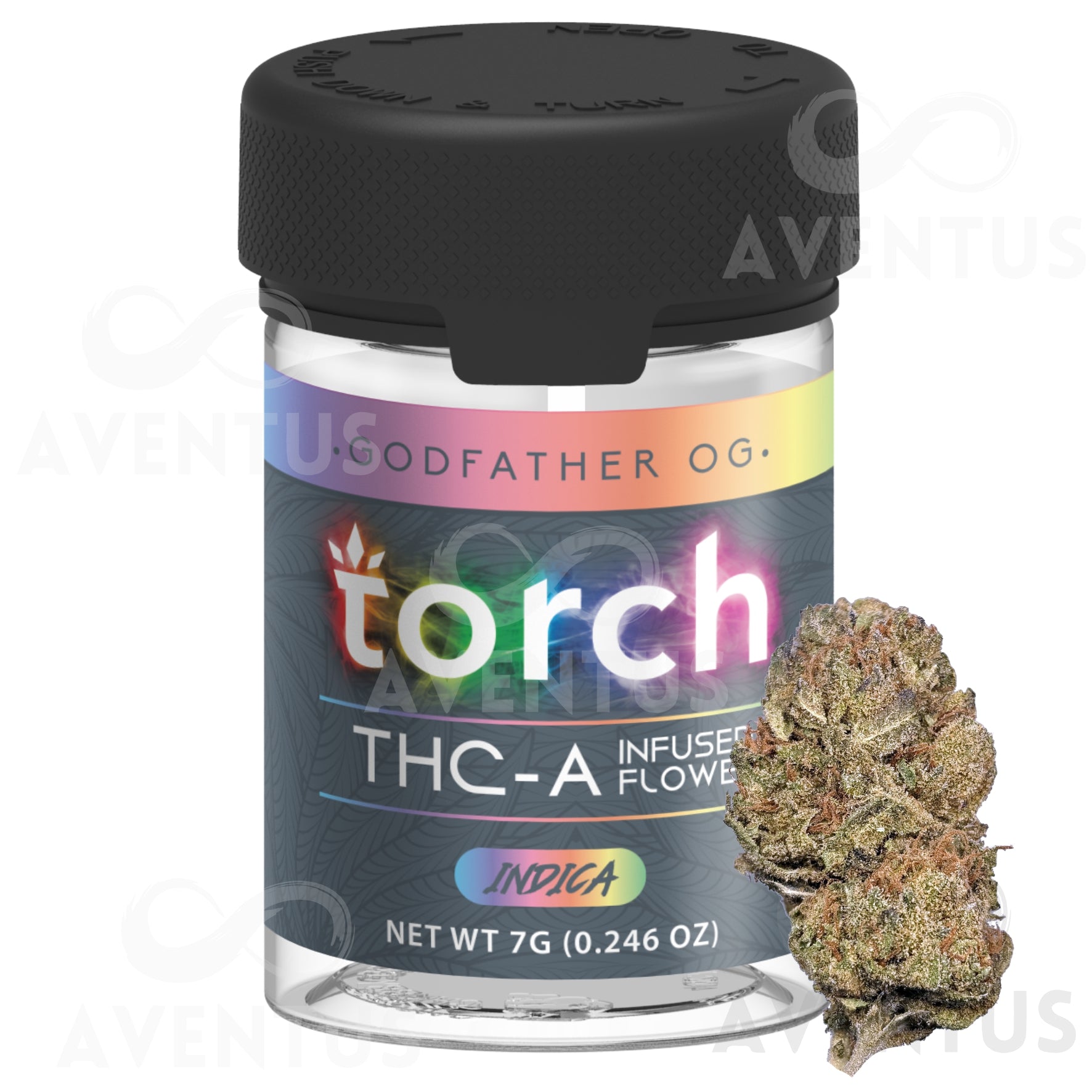 TORCH THC-A INFUSED FLOWER 7G GODFATHER OG