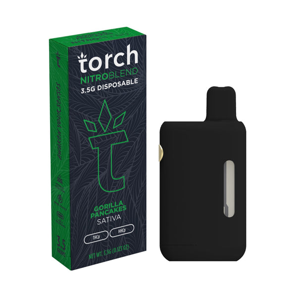 TORCH NITRO BLEND THC-A BOOSTED DISPOSABLE 3.5G GORILLA PANCAKES (SATIVA)