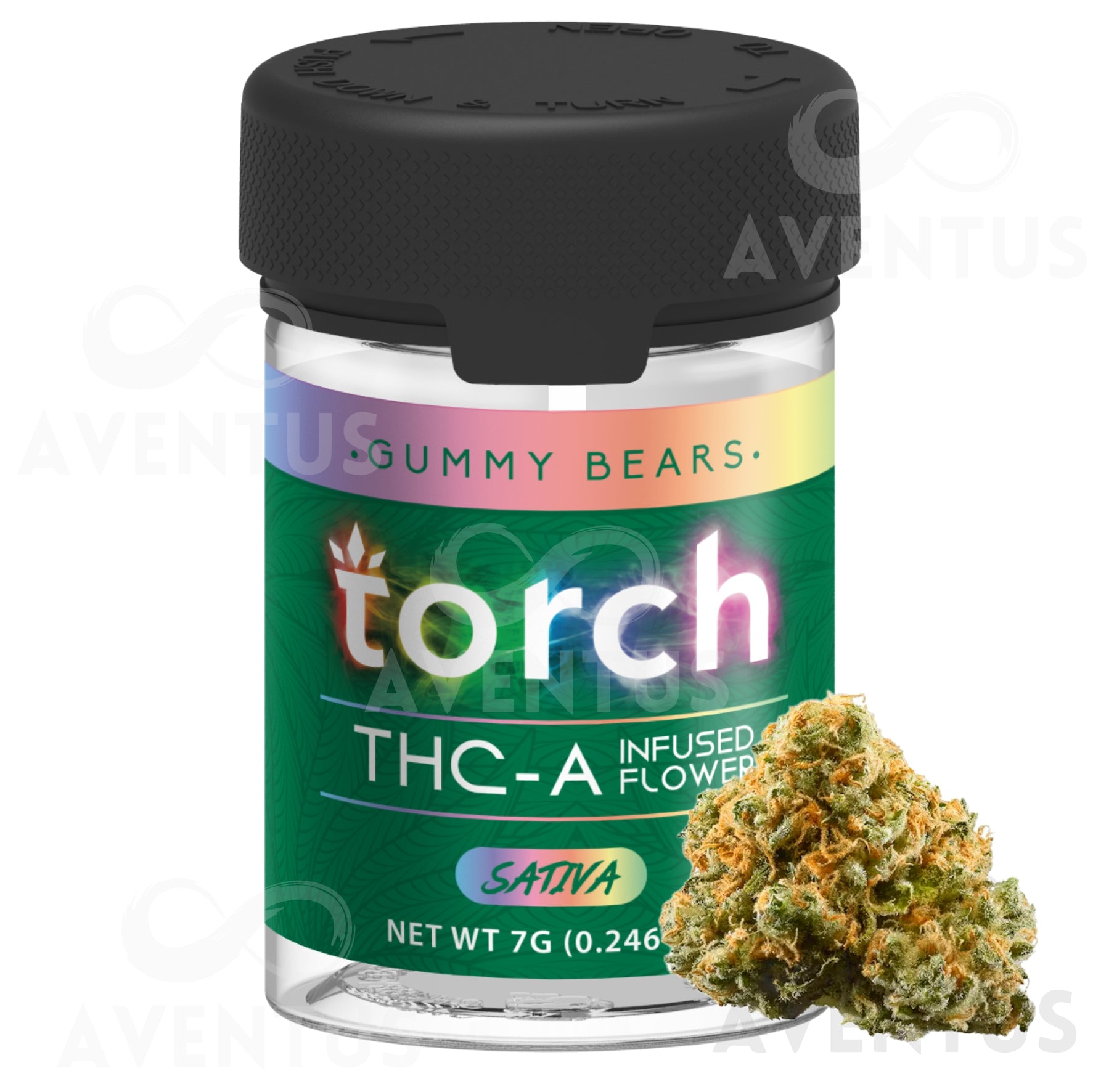 TORCH THC-A INFUSED FLOWER 7G GUMMY BEARS