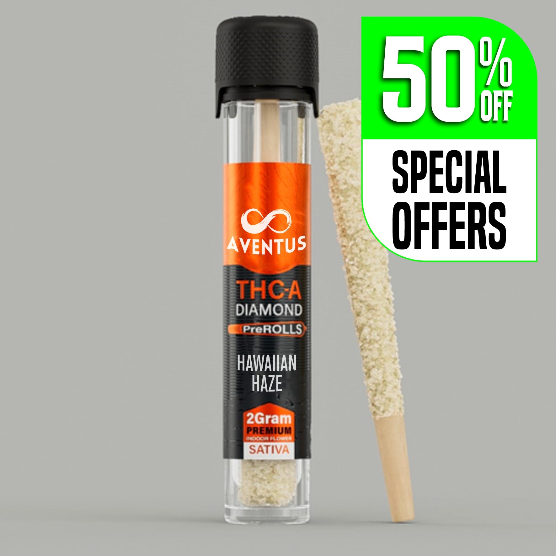 aventus8 - 2G THCA Diamond Preroll Hawaiian Haze