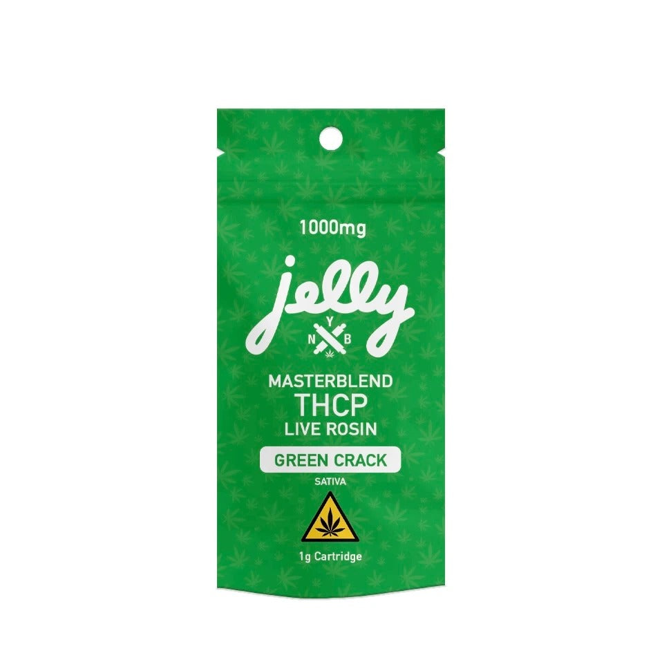 Jelly THCA THCP Live Rosin Master Blend Cartridge 1G