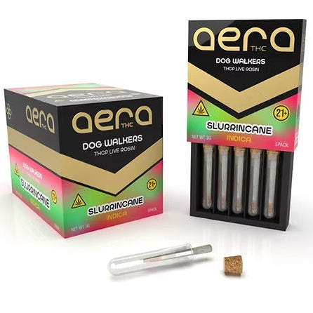 AERA - THCP LIVE RESIN - PRE-ROLL DOG WALKERS 3G SLURRICANE - INDICA