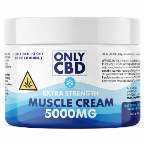 Only CBD Extra Strength Pain Relief Cream 5000MG
