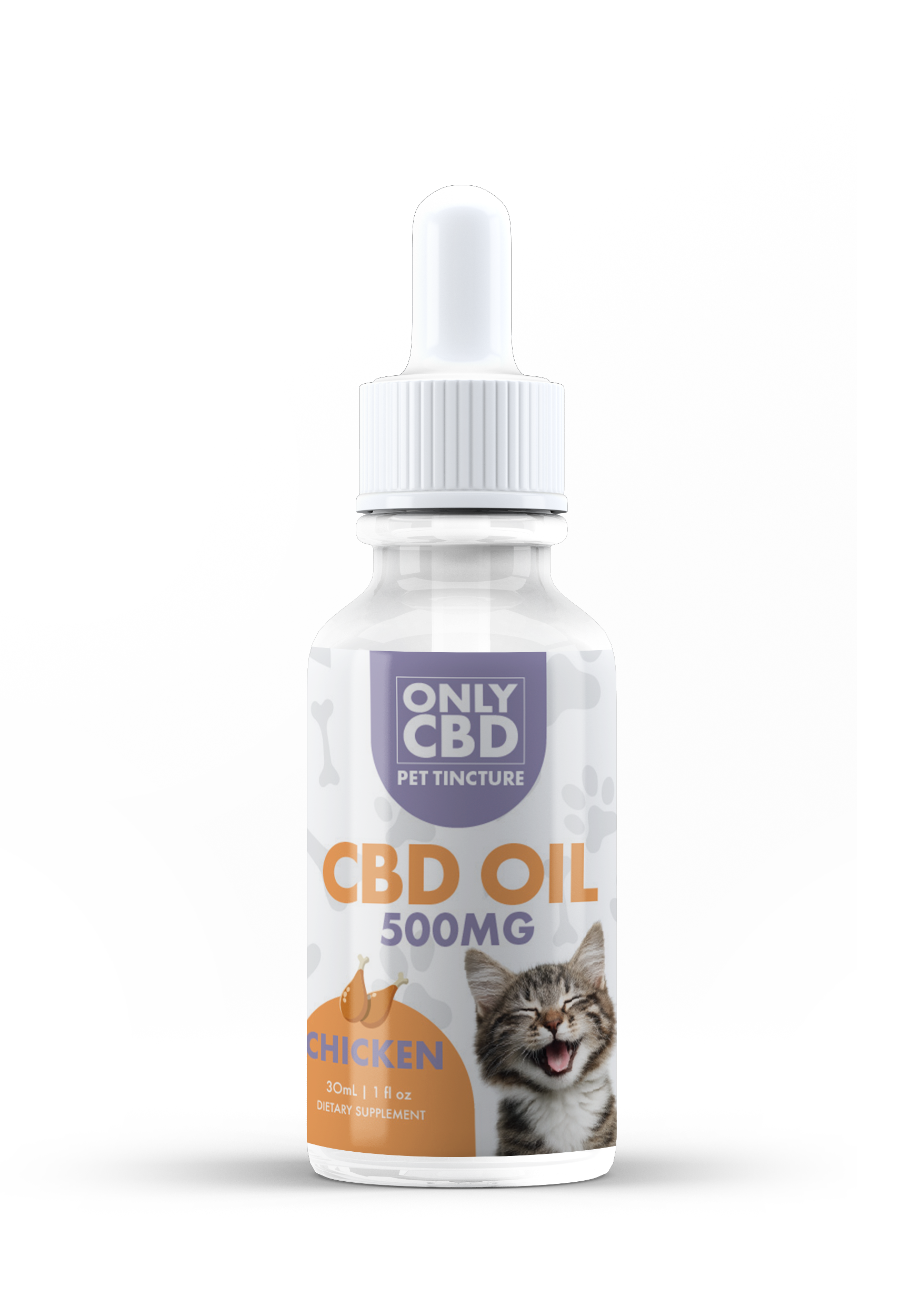 Only CBD PET Tinctures - 500MG