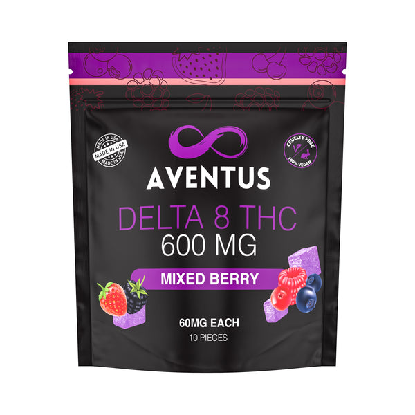 DELTA 8 THC INFUSED GUMMIES MIXED BERRY