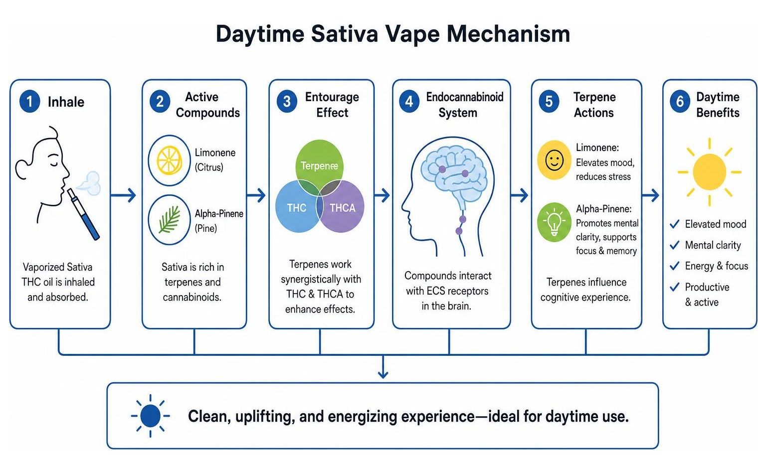 How Sativa THC Vape Pens Can Elevate Your Daily Routine