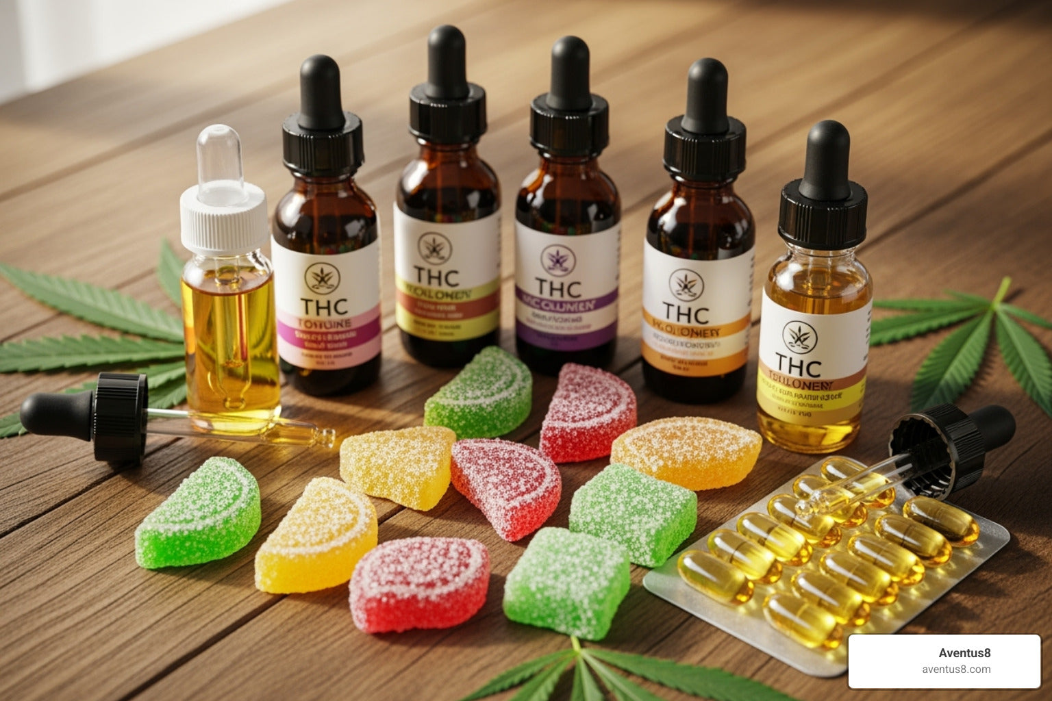 All About THC Supplements & Oils