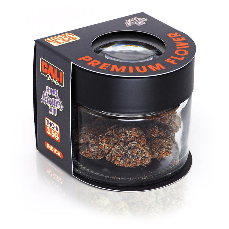 Cali Fields THC-A 3.5G Indoor Flower -  King Louis XIII Indica
