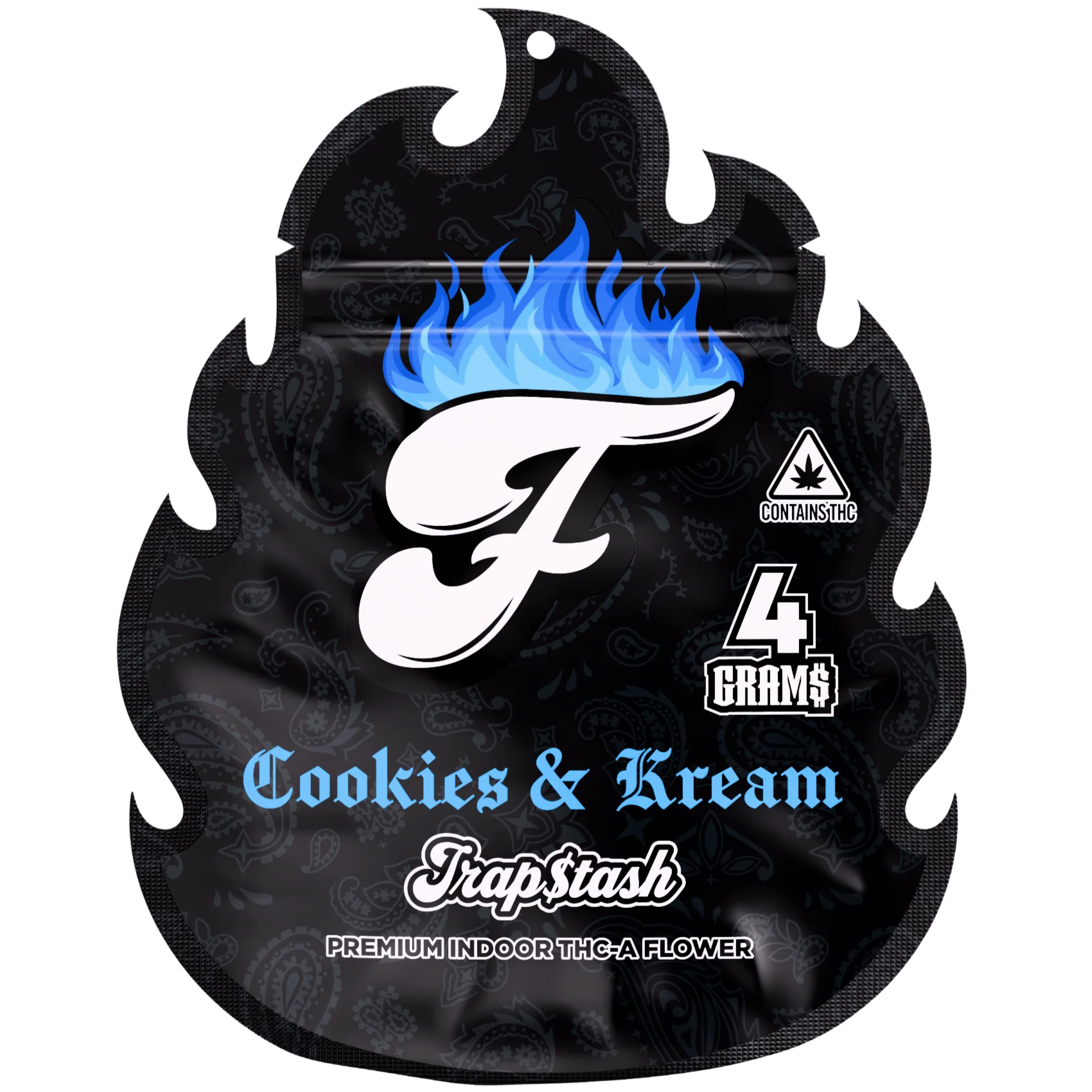 Fuego Cookies & Kream THC-A Flower - 4g (TRAPSTASH)