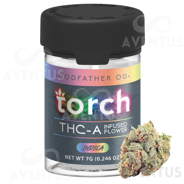 TORCH THC-A INFUSED FLOWER 7G GODSFATHER IOG