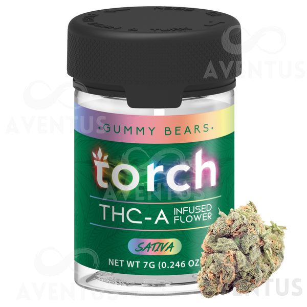 TORCH THC-A INFUSED FLOWER 7G GUMMY BEARS