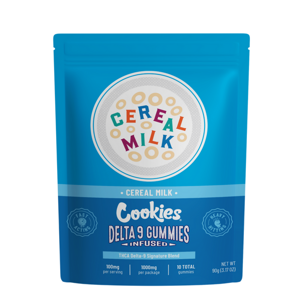Cookies THCA Delta 9 Signature Blend Gummies 1000MG - Cereal Milk
