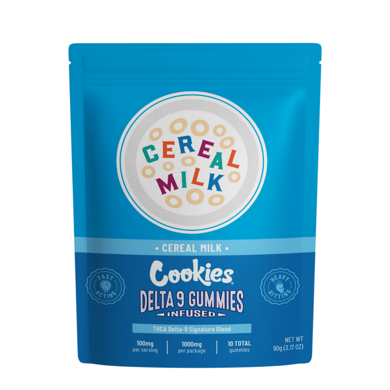 Cookies THCA Delta 9 Signature Blend Gummies 1000MG - Cereal Milk