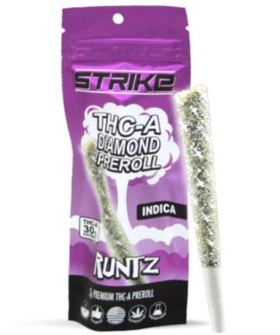 STRIKE DIAMOND 2G PRE-ROLL HYBRID RUNTZ