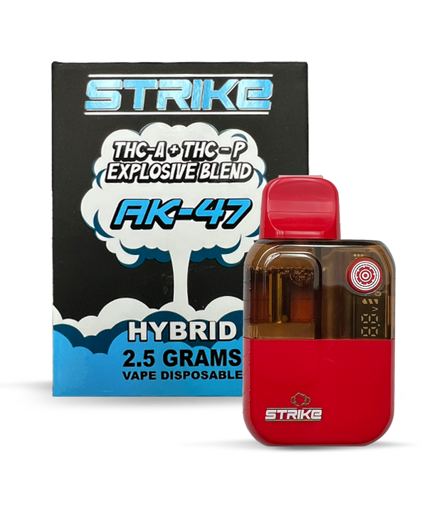 strike 2.5g  disposable hybrid ak-47