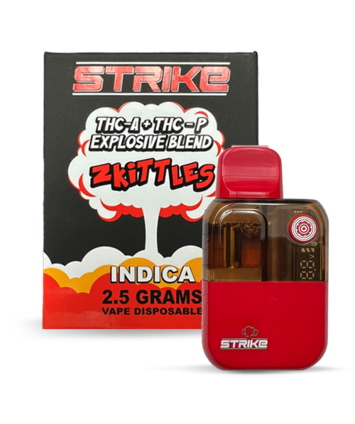 strike 2.5g  disposable indica zkittles