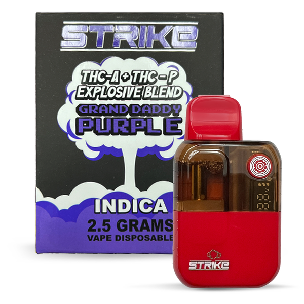 strike 2.5g disposable indica grand daddy purple – Aventus8