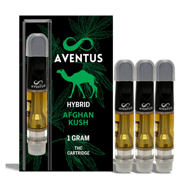 THC AFGHAN KUSH Full Spectrum 510 Thread Vape Cartridge 1000mg 1 gram